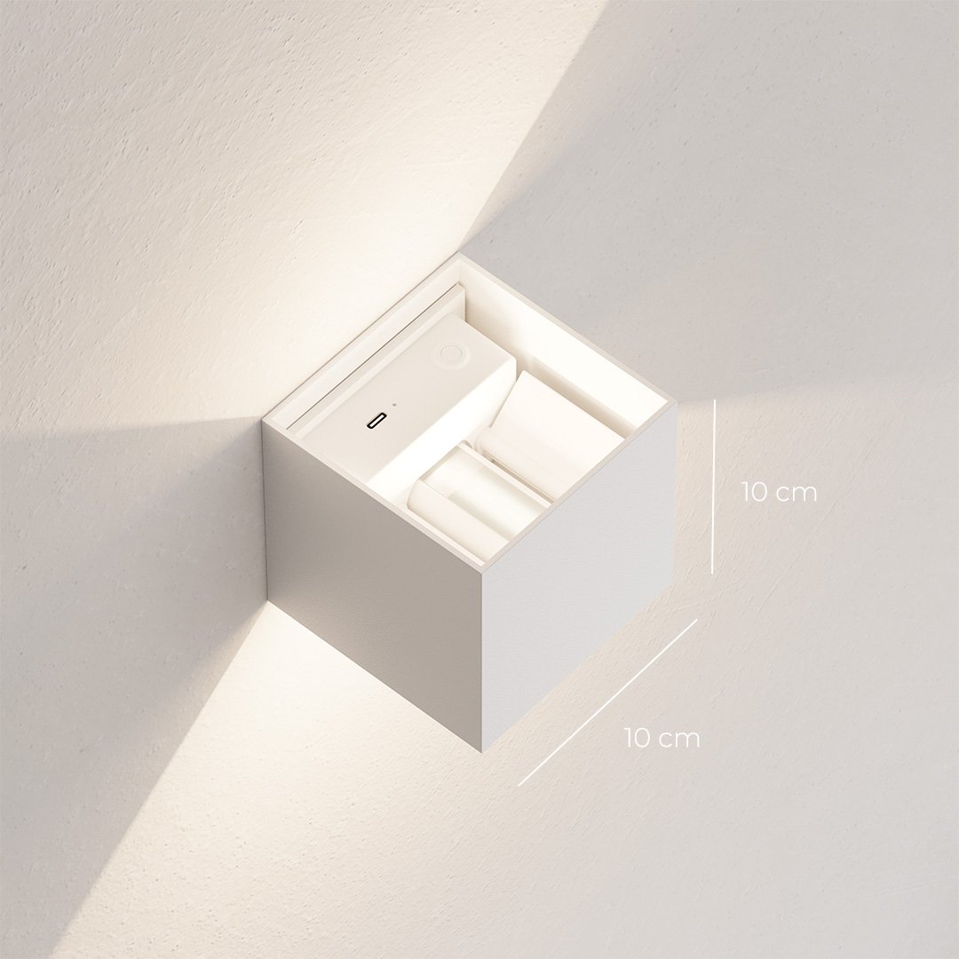 NEONA Xena LED-Wandleuchte – Warmweiß – Nach oben/unten verstellbar