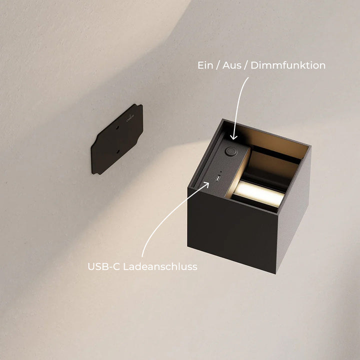 NEONA Xena LED-Wandleuchte – Warmweiß – Nach oben/unten verstellbar