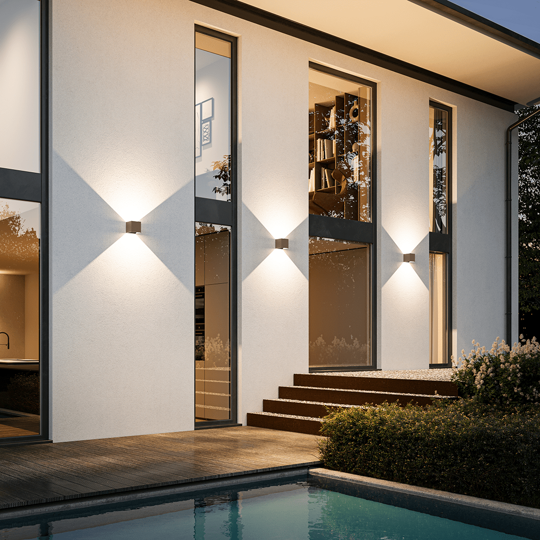 NEONA Xena LED-Wandleuchte – Warmweiß – Nach oben/unten verstellbar