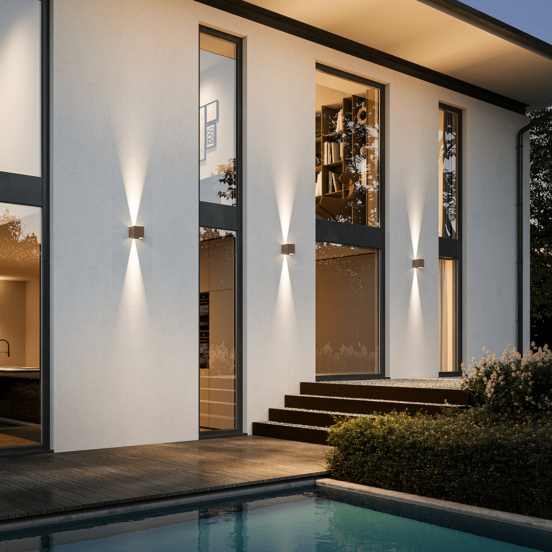 NEONA Xena LED-Wandleuchte – Warmweiß – Nach oben/unten verstellbar